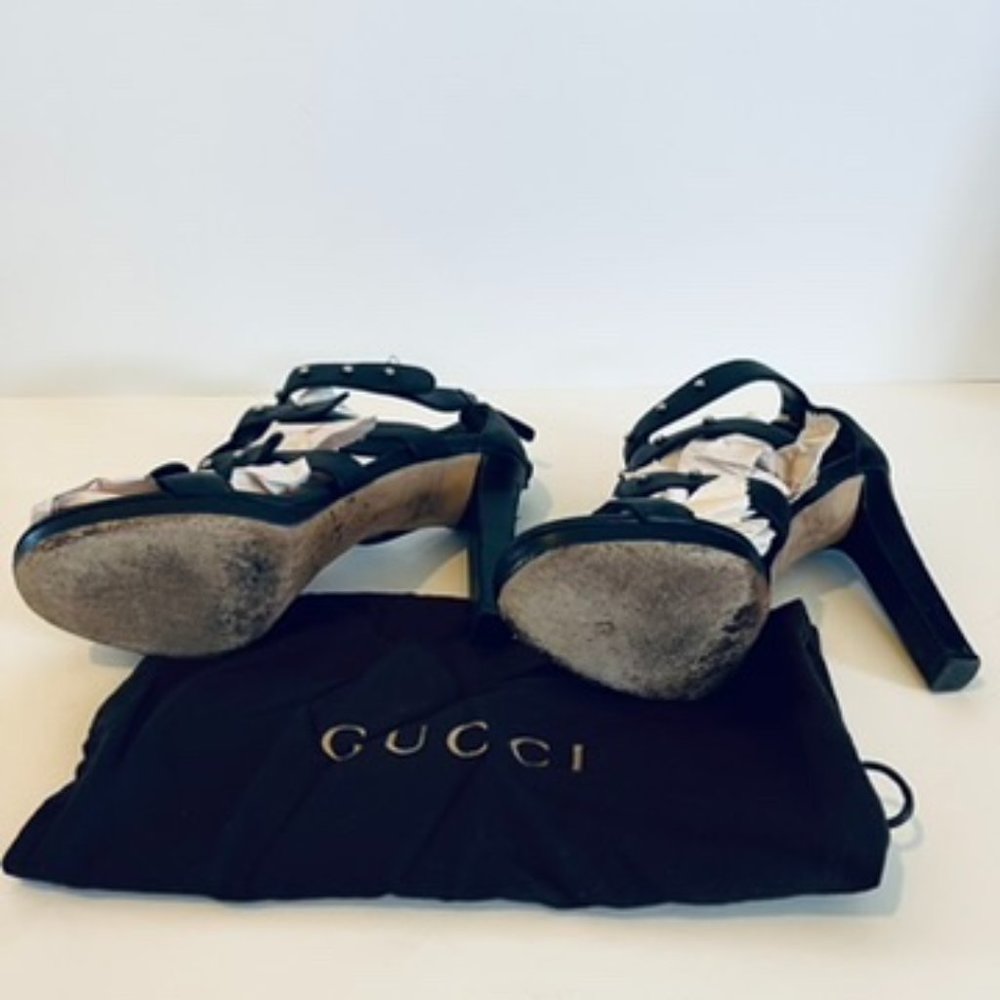 Vintage Gucci Heels Sz 39 - Picture 7 of 13